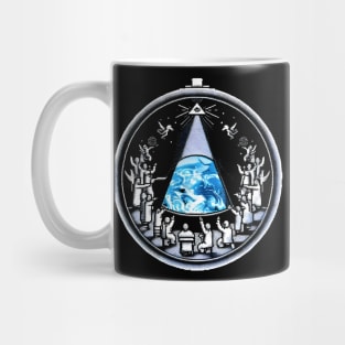 pixelated conspiracy Mug